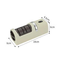 Affûteur de couteaux électrique USB à chargement USB, usage domestique, affûtage grossier et fin, multi-affûtage, en acier inoxydable, type à pression, en promotion