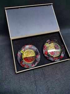 Autocollants de badges en faux carbone pour BMW, emblèmes pour capot et volant, motifs carbone, 82mm, 74mm, 68mm, 45mm - Product Image 2