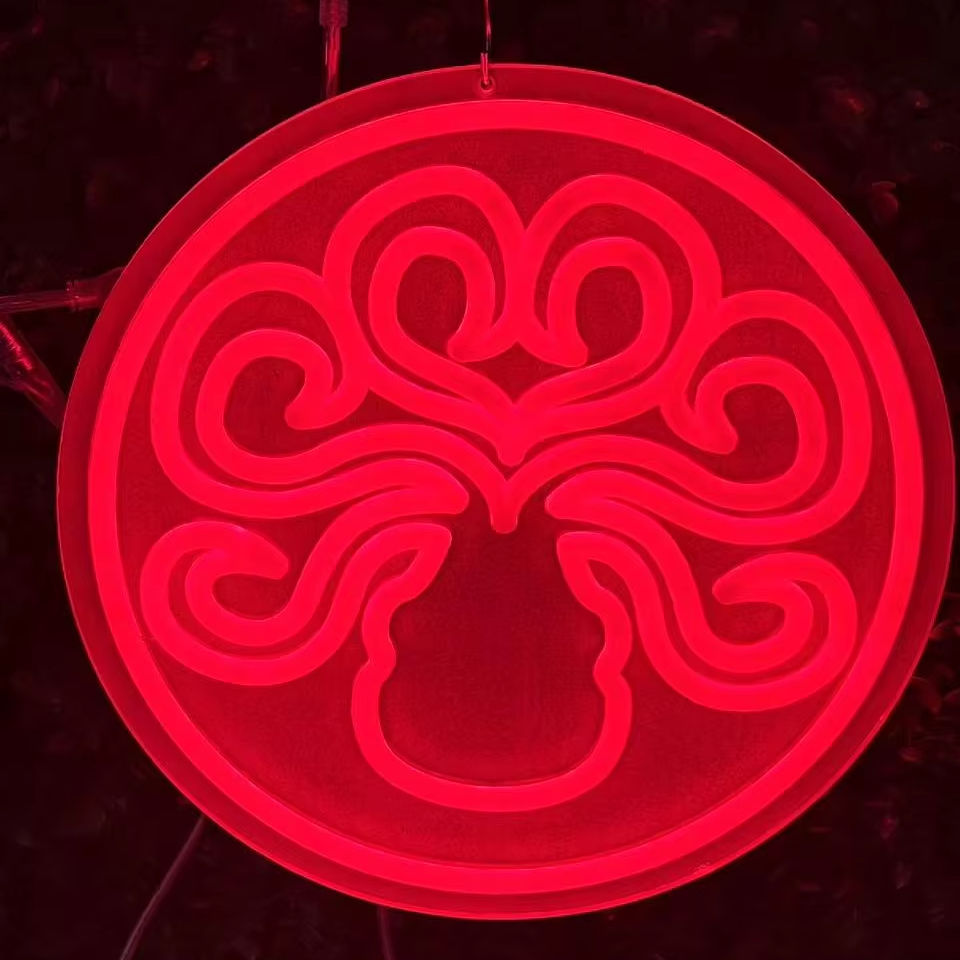 Factory Direct LED Neon Sign Lights Love Shape Acrylic Lamp Body for Table Living Room Bedside Window Reading