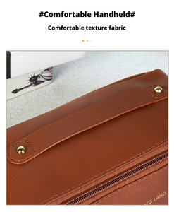 Organizador de maquillaje al por mayor, neceser de viaje para mujer, estuche de maquillaje, caja de lujo para dama, bolsa de cosméticos con cremallera para viaje - Product Image 6