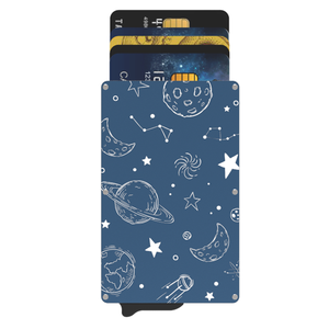 Kaisca Minimalist Aluminum Name <b>Card</b> <b>Protector</b> Slim Anti-RFID Wallet with Credit <b>Card</b> Holder Feature 6 Inch 8mm - Product Image 1