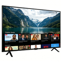 TV LED Smart 4K Ultra HD Layar Penuh 55/65/75/85-Inci OEM/SKD untuk Penggunaan Hotel