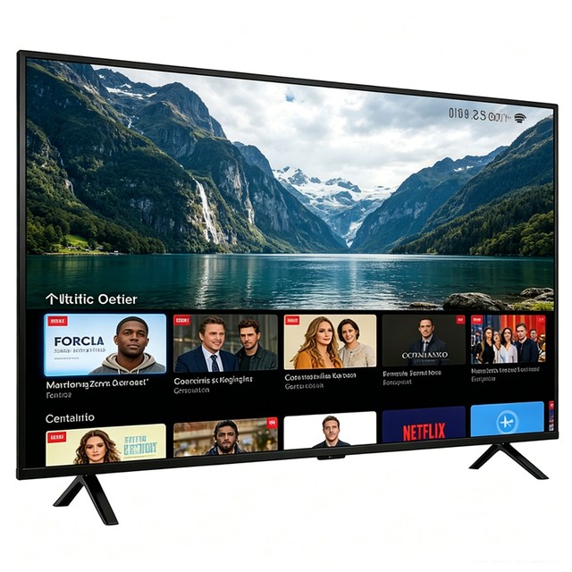 Full Screen 55/65/75/85-Inch 4K Ultra HD LED Smart TV OEM/SKD