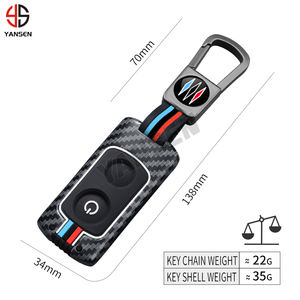 Nouvelle protection de coque de protection de boîtier de clé à distance en alliage pour YAMAHA Xmax 250 300 NMAX 125 Aerox 155 NVX155 Nvx <span class=keywords><strong>Mvx</strong></span> 55 porte-clés de moto - Product Image 6