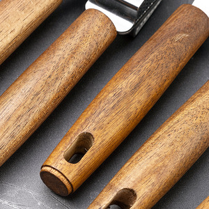 Herramientas de cocina, abridor de botellas de palisandro, batidor de huevos, cepilladora, espátula para <span class=keywords><strong>Pizza</strong></span>, juego de cepilladora de prensa de ajo de acero inoxidable, utensilios de cocina - Product Image 4