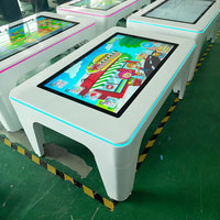 Meja Sentuh Interaktif Pintar 43 Inci Langsung dari Pabrik, Tablet Permainan Layar Sentuh