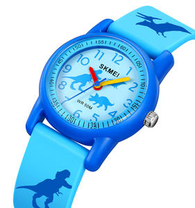 스케미 2157 크리스마스 선물 어린이 플라스틱 시계 만화 캐릭터 어린이 여자아이 남자아이 귀여운 쿼츠 아날로그 시계 - Product Image 3