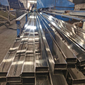 Prix réduit, tube carré en acier inoxydable brossé 304 201 316 <span class=keywords><strong>40x40</strong></span> 60x60 pour la construction - Product Image 3