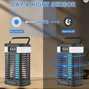 Mosquito Killer <span class=keywords><strong>UV</strong></span> 365nm Phototaxis Insect Tenced Solar Mosquito Light Carga USB Killer Catching Lámpara de camping - Product Image 3