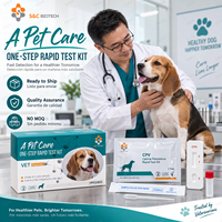 Kit de test antigénique du parvovirus canin S&C CPV, test de diagnostic rapide du parvo pour chien, prêt à être expédié, sans MOQ