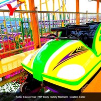Manège de montagnes russes, équipement de parc d'attractions, attraction de parc à thème extérieur, manège familial CE, manège pour enfants
