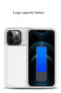 2025 dung lượng cao TPU Silicone trường hợp pin cho iphone14/15Promax sạc di động sạc trường hợp cho iphone15 16pro - Product Image 3