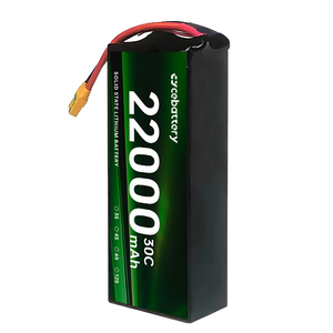 Venta Directa de Fábrica OEM ODM Batería de Estado Sólido para Drones 330Wh/kg 22000mAh 30C Alta Densidad de Energía 10000mAh-6S Litio Directo de Fábrica - Product Image 2