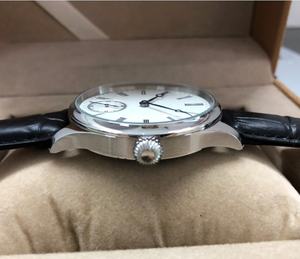 <span class=keywords><strong>Montre</strong></span> automatique <span class=keywords><strong>mécanique</strong></span> et automatique pour hommes, petite <span class=keywords><strong>montre</strong></span> à enroulement à la main, acier inoxydable, minimaliste, vente en gros - Product Image 2