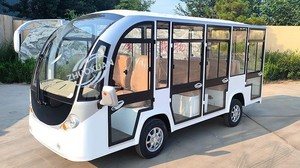 รถชมวิวไฟฟ้าแบบวินเทจ 72V 14 ที่นั่ง ประหยัดพลังงาน สำหรับใช้งานเชิงพาณิชย์ - Product Image 5