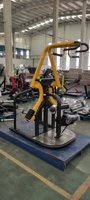 Machine à musculation à charge libre MND Fitness, équipement de musculation commercial, machine à tirer vers le bas (Lat Pulldown) pour salle de sport