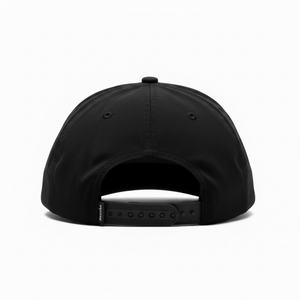 Casquette Snapback en Nylon à 6 Panneaux Personnalisée OEM avec Logo Brodé Plat, Casquette de Haute Qualité Non Structurée - Product Image 5