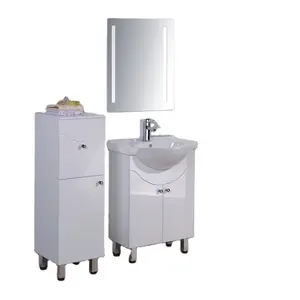 24 Zoll sanitärkeramik boden stehender badezimmerschrank badezimmer und küche Hangzhou badezimmer Waschtisch mit Waschbecken marmor-Wandwaschbecken badezimmerschrank