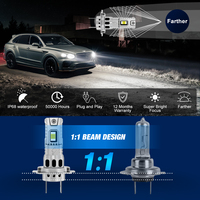 2025 Ampoules H7 améliorées 20000LM 1:1 Halogène Taille H4 H7 H11 9005 HB3 9006 HB4 Plug and Play Ampoules de voiture