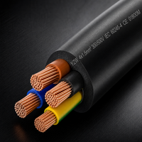 Câble de commande basse tension flexible à quatre conducteurs en cuivre, isolé XLPE, gaine PVC 4x1,5mm² IP44 pour centrale électrique et applications industrielles