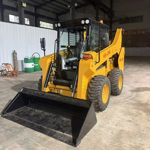 Chargeuse compacte à quatre roues motrices HS260 pour travaux agricoles et de construction, multi-usages, certifiée CE - Product Image 1