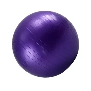 OEM/ODM Yoga topu 45CM kalın buzlu yoga topu PVC spor topu erkekler ve kadınlar için fitness ürünleri