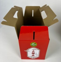 Emballage en carton de fruits frais personnalisable Boîte cadeau vide pour pommes, bananes, cerises, poires, pêches et raisins Boîtes en papier