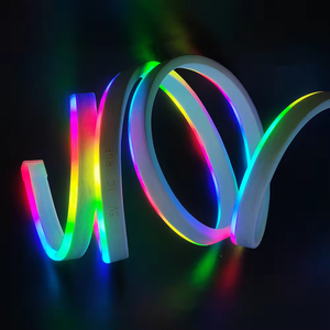 Kit de guirlande lumineuse néon RGBIC USB 5V étanche IP65 de 5 m avec application et télécommande, <span class=keywords><strong>bande</strong></span> <span class=keywords><strong>LED</strong></span> flexible pour usage intérieur - Product Image 4