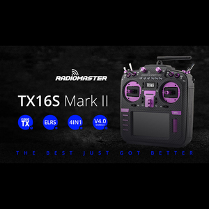 เครื่องควบคุมวิทยุเครื่องทำเครื่องหมาย TX16S II <span class=keywords><strong>MAX</strong></span> (รุ่น Joshua bardwell/elrs/M2)-วัสดุโลหะและพลาสติก - Product Image 3