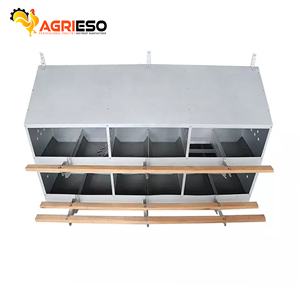 Agrieso nhà sản xuất tùy chỉnh gia cầm trang trại 12 24 lỗ lớp hộp làm tổ cho gia cầm trong nhà gà Coop - Product Image 4