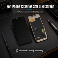 Écran tactile numérique OLED souple de remplacement pour iPhone 12 Pro Max, 13, 13 Pro Max - Pièce de rechange pour téléphone portable iPhone