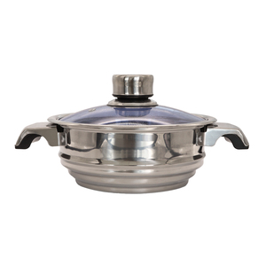 Factory Direct Sales Stainless Steel Kitchenware Set Non Stick <strong>Cookware</strong> Pots Pans With Glass Lids for Home Cooking <strong>Cookware</strong> - Product Image 5