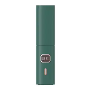 Groothandel 2000Mah Batterij Zaklamp Lippenstift Ventilator Usb Oplaadbare Draagbare Mini Pocket Fan Met Power Bank