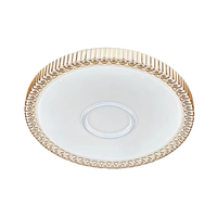 Plafonnier LED moderne en fer 24W 36W IP20 à montage en surface Ra80 120° Angle de faisceau Dimmable 3000-6500K Éclairage intérieur