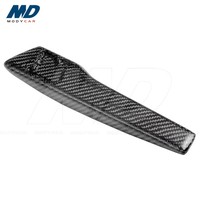 Emblème de logo d'aile en fibre de carbone mat de style 2017 pour Nissan R35 Gtr 2008-2020