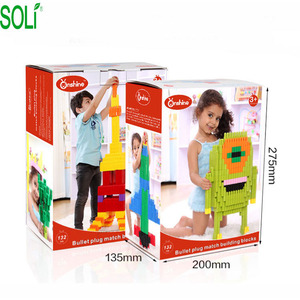 Venta caliente <span class=keywords><strong>ortograf</strong></span>ía insertar bala número coloridos edificio niños inteligentes juguetes de bloques de construcción - Product Image 5