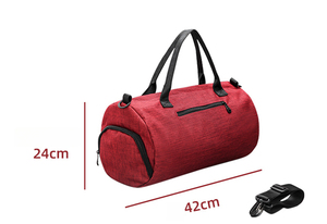 Sac de sport personnalisé avec compartiment à chaussures - Sac de yoga personnalisé avec logo pour femmes et hommes - Product Image 4