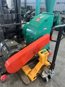 Máy nghiền búa để chế biến Ngô trấu thức ăn gia súc lợn Máy Nghiền Thức Ăn 220V động cơ năng lực khác nhau có sẵn để bán - Product Image 6