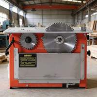 Scie à panneaux de précision pour découpe de MDF, contreplaqué, meubles et panneaux, avec lame coulissante double, machine à bois