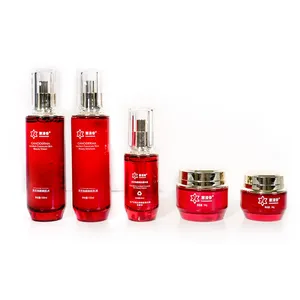 Customized beauty skin care Private Label Ganoderma Glow korean skin care set for oil combination skin
