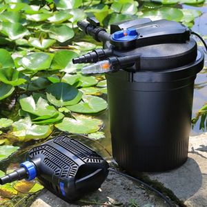 Máy lọc nước hồ cá tự động hoàn toàn SUNSUN chất lượng tốt nhất 6000L/h, chất liệu nhựa, lọc sinh học, 220V, dùng cho bể cá gia đình - Product Image 6