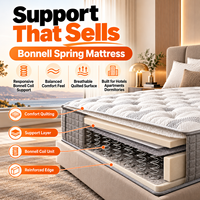 Fabricant de matelas sur mesure à ressorts Bonnell, matelas hybrides en mousse, OEM, ODM, vente en gros, solution de matelas à marque privée