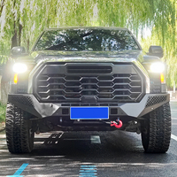 Vente en gros de barres de protection 4x4 de haute qualité en acier noir, clips de pare-chocs avant pour TUNDRA HILUX Pajero L200 2022+, mise à niveau de la protection du véhicule