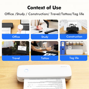 Stampante Termica Portatile Bluetooth A4 per Ufficio, Compatibile con <span class=keywords><strong>Windows</strong></span>, Mac, iOS e Android - Product Image 6