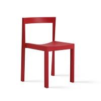 Chaises de table à manger d'extérieur nordiques modernes en plastique Design minimaliste pour hôtels écoles événements Collection de chaises empilables