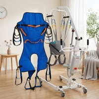 Lève-personne mobile pour patient, barre de levage à 360 degrés, transfert confortable et sûr