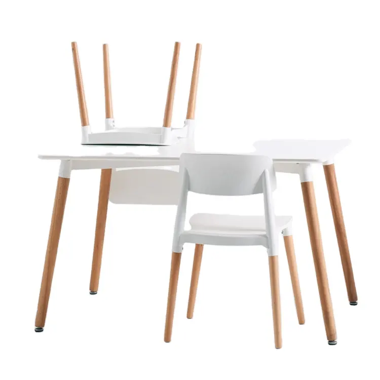 Conjunto de jantar mesa moderna um gerente mesas de jantar usadas mesa de móveis de hotel