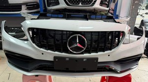 Kit carrosserie avant pour Mercedes-<span class=keywords><strong>AMG</strong></span> <span class=keywords><strong>C63</strong></span> Coupé, <span class=keywords><strong>C63</strong></span> <span class=keywords><strong>S</strong></span>, C43 <span class=keywords><strong>AMG</strong></span>, C300, lèvre avant détachable / pare-chocs, neuf ou d'occasion - Product Image 2