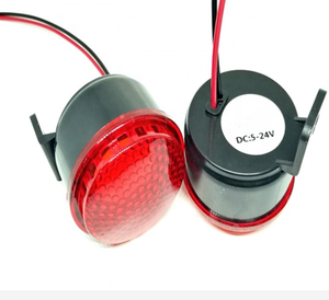 <span class=keywords><strong>Alarm</strong></span> Sirine Buzzer DC Desibel Tinggi Dengan Lampu LED Berkedip Tahan Air Sistem Peringatan Darurat untuk Mobil Truk Penggunaan Industri - Product Image 4