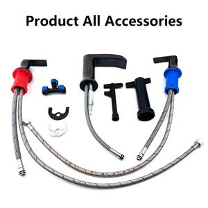 Robinet de <span class=keywords><strong>lavabo</strong></span> de salle de bain <span class=keywords><strong>avec</strong></span> garantie de 10 ans, 3 trous, 4-8 pouces, en laiton, <span class=keywords><strong>2</strong></span> poignées, mitigeur pour <span class=keywords><strong>lavabo</strong></span> et baignoire - Product Image 3